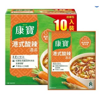 康寶 港式酸辣濃湯, 46.6g, 1個
