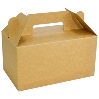 牛皮手提紙餐盒, 1個, 1入