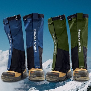 에이스샵_ 나스카 롱 스패츠(파우치포함) 스패츠 등산 방수발토시 발목보호 각반 방수 눈산행 등산장치 겨울 산행, 주황(파우치포함)