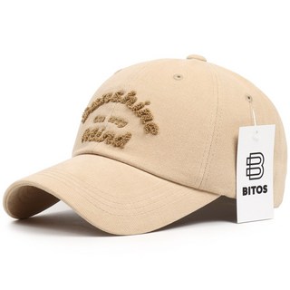 비토스 국내제작 선샤인 마인드 부클 볼캡 야구모자 커플 데일리모자