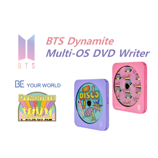 BTS 외장 DVD Writer (BTS 에디션 DVD Writer), 보라, 1개