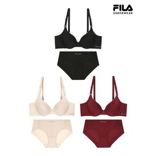 휠라 언더웨어 에센셜 프리미엄 프리컷 와이어 브라 세트 3종 택1 FI4BAG3656F SKU