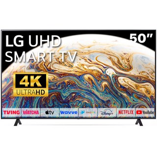 LG 50인치 TV 4K 울트라HD UHD 스마트TV 50UQ7070 LED 미러링 넷플릭스 유튜브, 방문설치, 벽걸이형