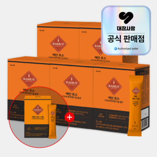 미궁365 백만 효소사랑 카무트 효소 20포, 60g, 5박스