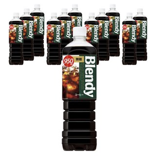 AGF Blendy 無糖濃縮咖啡, 12瓶, 950ml