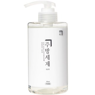 살림백서 주방세제 청귤향, 500ml, 1개