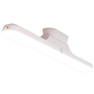 시력 보호 탈부착 스탠드 LED 조명 등 각도 조절 붙이는 무선 스텐드 독서등 led 충전식 학생 공부 방 책상 벽 전등 자석 형 라이트 마그네틱, R99249W(화이트등