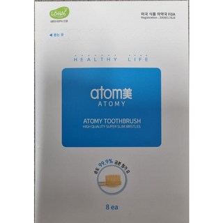 애터미 LOHAS 칫솔, 8개입, 3세트