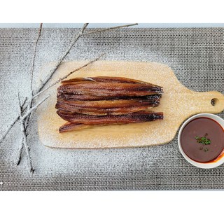 [덕장직송]포항 구룡포 김판수 완전손질 도시락과메기 (대만산), 1개, 껍질제거 10마리(도시락포장)