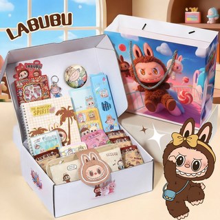 CIVILEE 개학 선물용 문구세트 초등 학용품 올인원 필통 포함 생일선물, 1개, 갈색