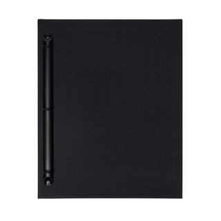 (우리메뉴) 바인더 카페 메뉴판 A4 3링 예쁜 메뉴판 제작 1단 블랙다이오 지레자 바인더 메뉴판, 블랙 클립보드, 1개