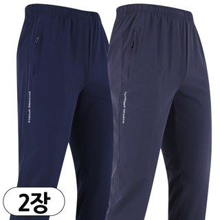 2장 여름용 남성 탄탄 트레이닝 BS 팬츠 하절기 스판 밴딩 운동복 실내 실외 두루두루 입기좋은 빅사이즈 바지 B1046