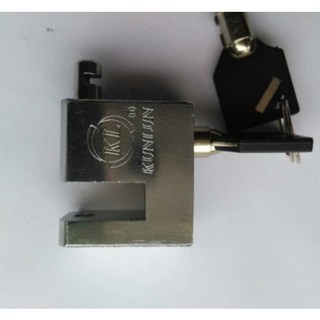 24H出貨"剪不掉鎖頭" 鎖頭附一把鑰匙 防剪鎖頭 自動彈開鎖頭 鎖頭批發 同號鎖頭 防盜, 1個, 開統編急需每個170元