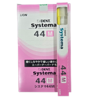 시스테마44M칫솔 작은헤드 부드러운미세모 옵션택일, 5개입, 1세트
