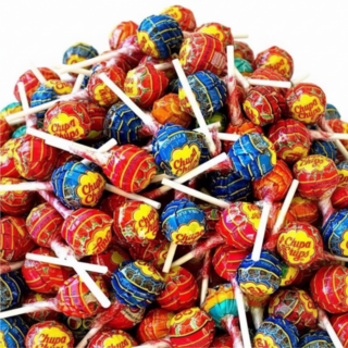 츄파춥스 6가지맛 대용량 리필 혼합 사탕, 360개, 9.3g