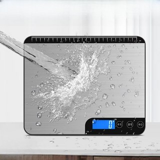 계량저울 전자저울 넓은짐판 가정용 주방 베이킹 정밀 0.1g단위 이유식, A. 5kg/1g확대