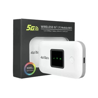 5G極速WiFi分享器 插卡路由器 隨身路由器 隨身WiFi 全網通5G插卡路由器, 1個, 新款白色