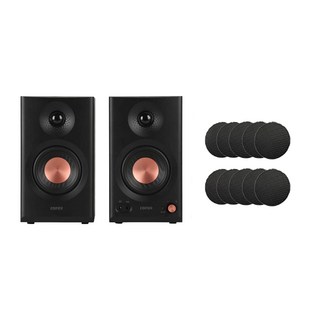 에디파이어 MR3 스튜디오 블루투스 스피커 + 미끄럼방지매트 패드, 블랙