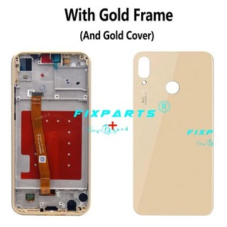 휴대폰 핸드폰 스마트폰 수리 부품 배터리 하우징 커버 케이스 Huawei 화웨이 호환 P20 라이트 LCD 디스플레이 터치 스크린 디지스터 어셈블리 ANE-LX1 ANE-LX2 프