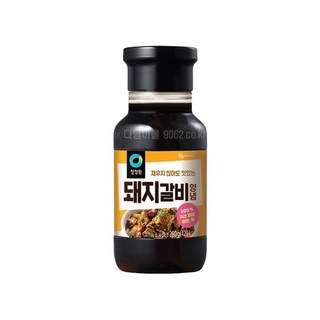 청정원 돼지갈비양념 280g 500g, 9개