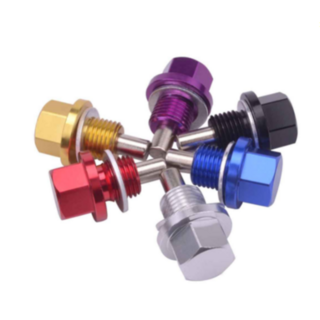 데일리쇼핑 자동차 차량용 드레인볼트 누유방지 오일 코크 엔진 오일볼트 1.25 1.5, 0w20, 2개, 1ml, M14 x P1.5