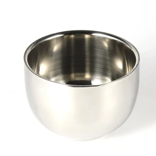 쿠쿠스토어 남성 면도기 홀더 스테인레스 브러쉬 스탠드 안전 15.2cm 랙 및 포함되지 않음, 03 Shaving Bowl