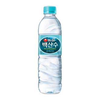 백산수 천지차이 생수 유라벨, 500ml, 60개