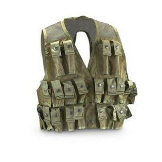 USGI 미군 군용 24개 주머니 포켓 유탄 조끼 중형