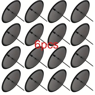 6/12개 금속 콘 캔들 홀더 어드벤트 캘린더 캔들 홀더 크리스마스 리스 캔들 홀더 내구성 있는 금속 소재, 01 6pcs