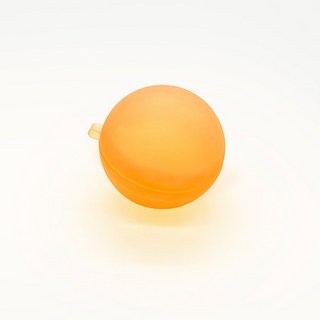 CHL 硅膠水球 游泳洗澡戲水玩樂道具 彩色水球 工廠現貨, 橙色（OPP袋裝）, 1個