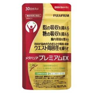 FUJIFILM 富士 Metabarrier Premium EX減糖美體錠, 1包, 240錠