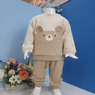 [아가방 상하복] 페페베어맨투맨상하 S5 등원복 놀이방 가을 출산