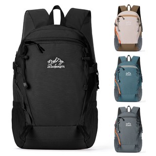 뉴아웃랜더 경량 전면포켓 등산 여행가방 버뮤다 25L, 카본블랙