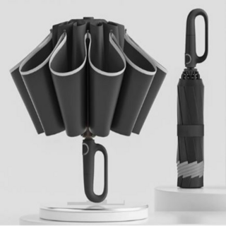 하니모아 초경량 UV 자외선차단 99% 거꾸로 원터치 3단 자동 우산 양산