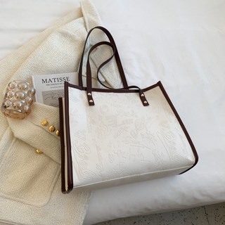 女包新款潮韓版時尚包女大學生上課包大容量上班族單肩手提包