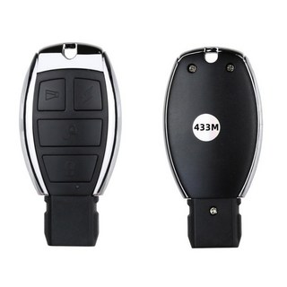 무선 원격 제어 RF 송신기 자동차 차고 전기 도어 클론 복제 433MHZ 4 키, 1)black