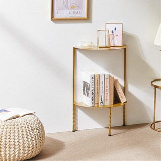 작은집 현관문 차키 지갑 보관 철제 반달선반 콘솔 협탁추천 침대 안방 커플, 01.하문반달선반(블랙)