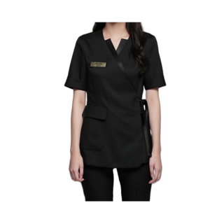 Ogfaour 에스테틱 여름 반팔 상담복 안내데스크 7부 치과전문 여성 피부과 피부관리실 성형외과 병원 프론트 유니폼