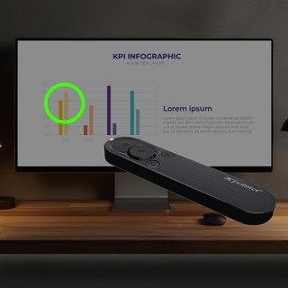 X-pointer [신제품] 무선 프리젠터 이미지포인터, XPM180Y, 단품