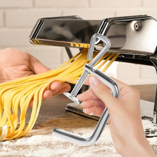 메이커 국수 기계 액세서리 선반 교체 핸들 용 마카로니 파스타 클램프 실버 제조 장치 부품, 01 other