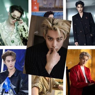 熱播劇 大奉打更人寫真集 周邊 王鶴棣田曦薇許七安臨安吧唧 三寸畫冊 lomo劇照 明星周邊 DXP2, 海報 王鶴棣8張