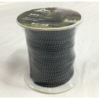 台灣黑熊 Go Sport 58811 鬆緊繩 2.5mm*30M 彈力繩 營柱繩 骨架彈性繩, 黑色