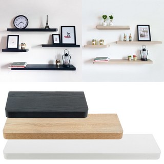 인테리어 나무 벽걸이 우드 무지주선반세트, 6.무지주선반 백색 800mm 두께38T, 1개
