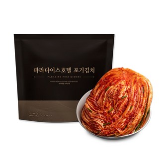 파라다이스호텔 포기김치 4kg, 1개