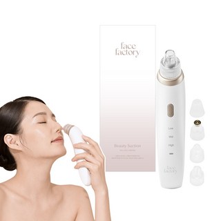 페이스팩토리 얼굴 코 블랙헤드 뷰티석션 피지제거기기, JM-11