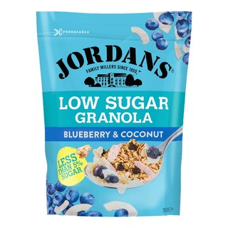 조던스 저당 블루베리 코코넛 그래놀라 500g Jordans Low Sugar Blueberry Coconut Granola, 1개