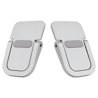 픽스몰 간단한 설치 노트북 거치대, 실버, 1개