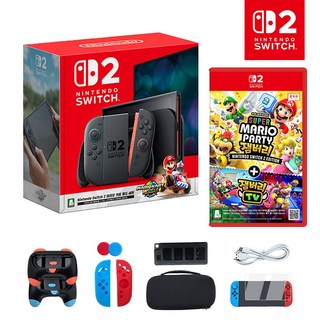 [온라인 공식판매처 에스엠퓨처스] 닌텐도 스위치2 마리오카트 월드 세트+슈퍼마리오 잼버리+잼버리 TV 스위치2 에디션+NS2용 액세서리 오늘출발, (S2)마카월드 세트 본체+(S2)잼버리TV+풀악세