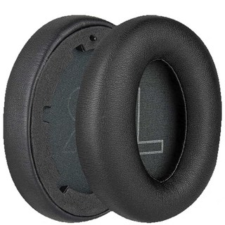 편안한 메모리 폼과 단백질 가죽 이어컵 커버 쿠션 수리 부품 검은색으로 교체된 안커 사운드코어 라이프 Q20 헤드폰용 Q20i 이어패드, Anker Soundcore Life Q20 헤드폰용
