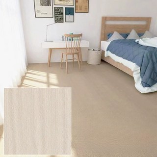 도톰 강아지 고양이 미끄럼방지 매트, 10개, 베이지